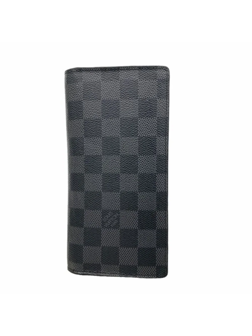 Louis Vuitton Wallet Damier Graphite Portefeuille Brazza Black